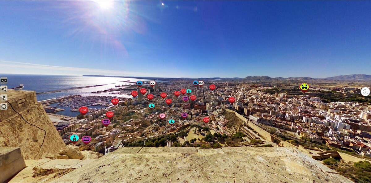 Tour de realidad virtual de Alicante